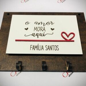 Porta chaves personalizado