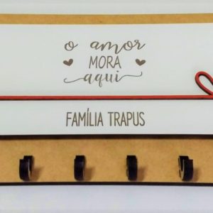 Porta chaves personalizado