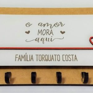 Porta chaves personalizado