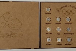 Porta moedas olimpíadas Rio 2016