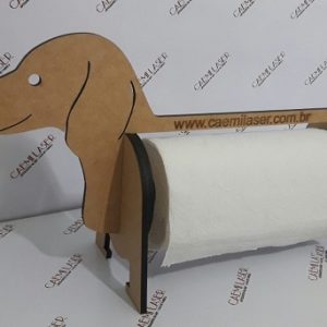 PORTA PAPEL TOALHA CACHORRO