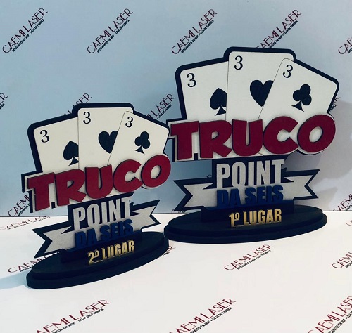 TROFEU TRUCO 1º&2º LUGAR