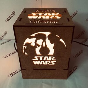 CUBO LUMINOSO PERSONALIZADO STAR-WARS