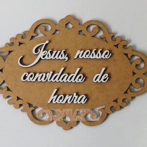 PLACA PARA CASAMENTO