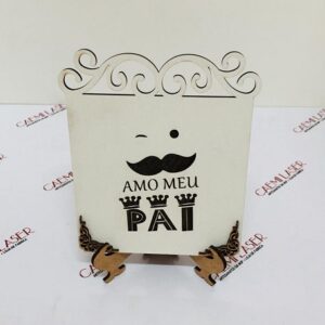 PLACA PAI PERSONALIZADA