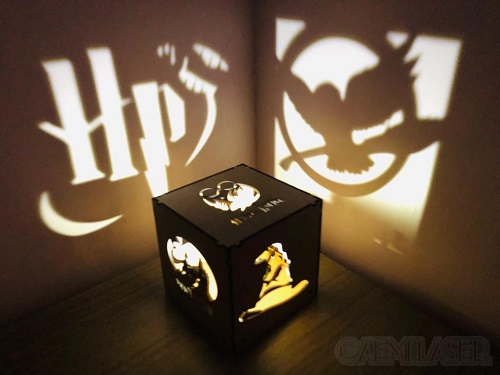 Luminária de mesa Harry Potter Magica com Feitiços Quando liga a luz